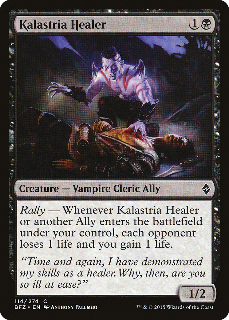 Kalastria Healer (BFZ-114)  Foil - Battle for Zendikar