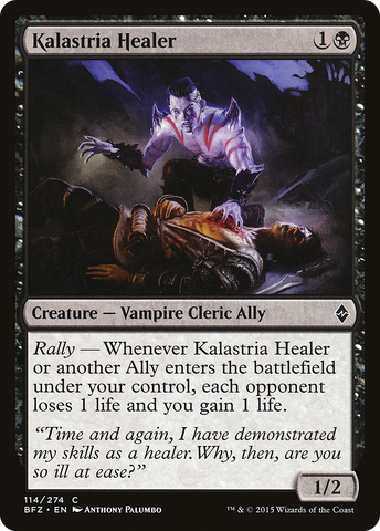 Kalastria Healer (BFZ-114)  Foil - Battle for Zendikar