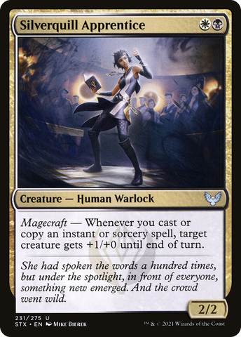 Silverquill Apprentice (STX-231)  - Strixhaven: School of Mages