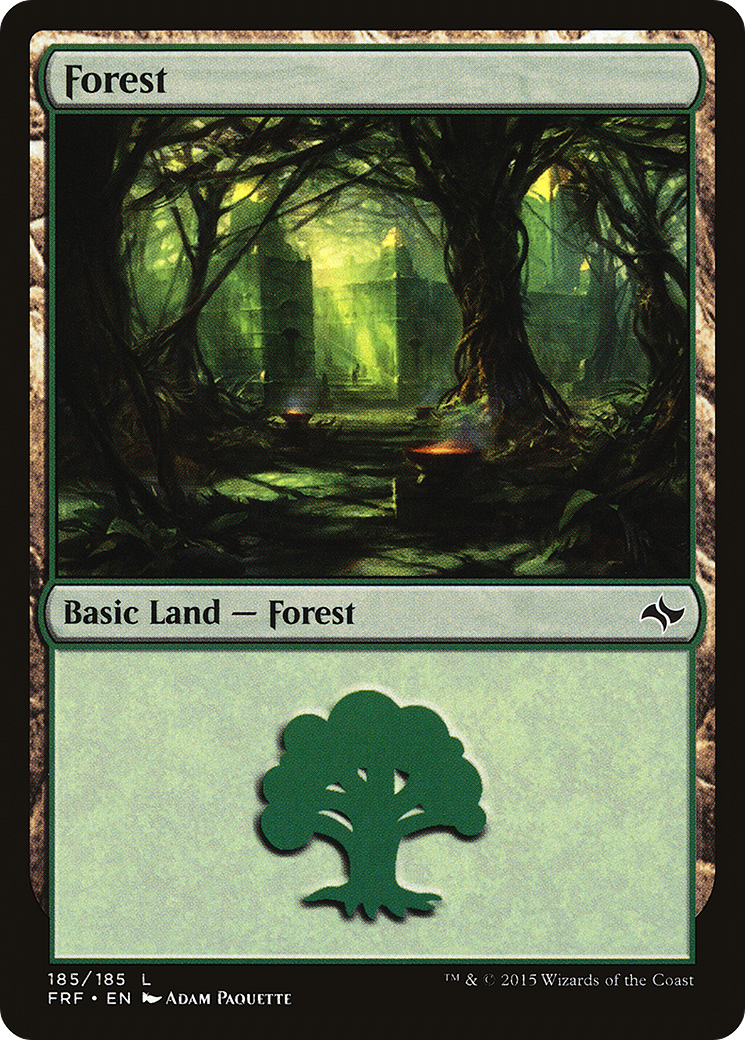 Forest (185) (FRF-185) - Fate Reforged