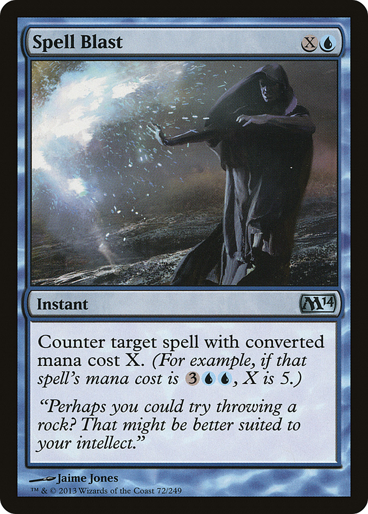 Spell Blast (M14-072)  Foil - Magic 2014