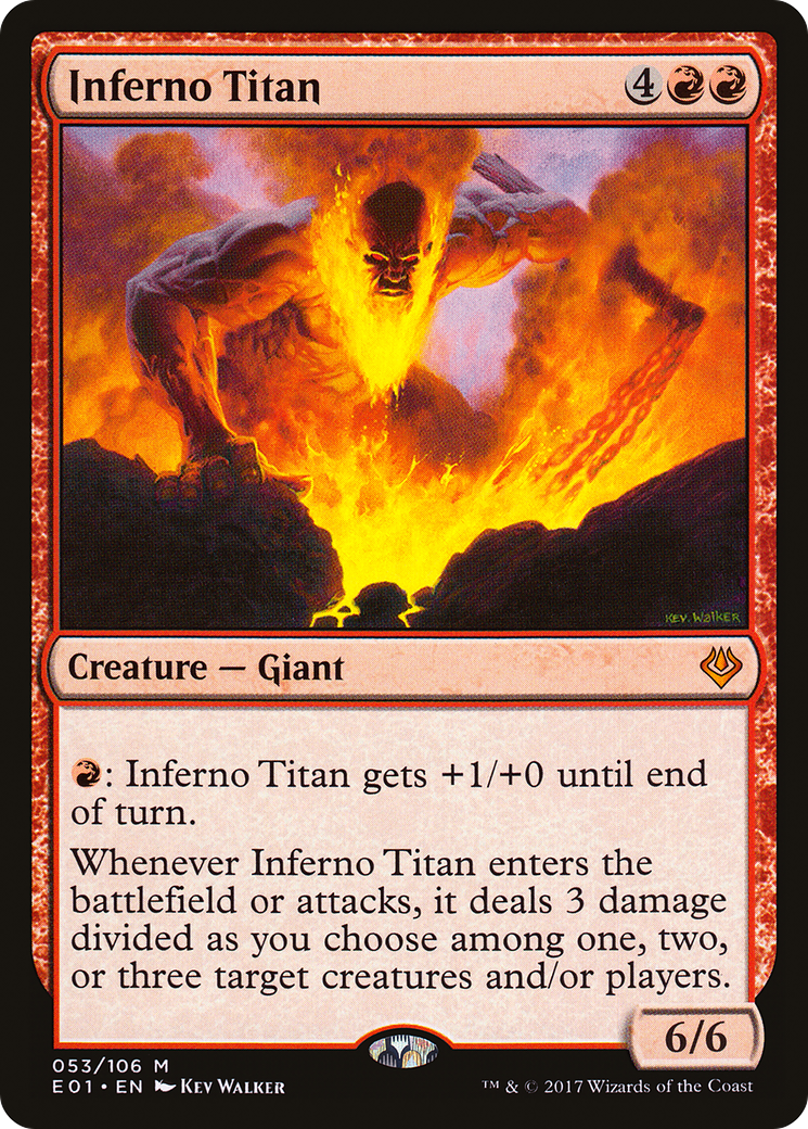 Inferno Titan (AC2-053)  - Archenemy: Nicol Bolas
