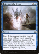 Interpret the Signs (CMR-075)  - Commander Legends