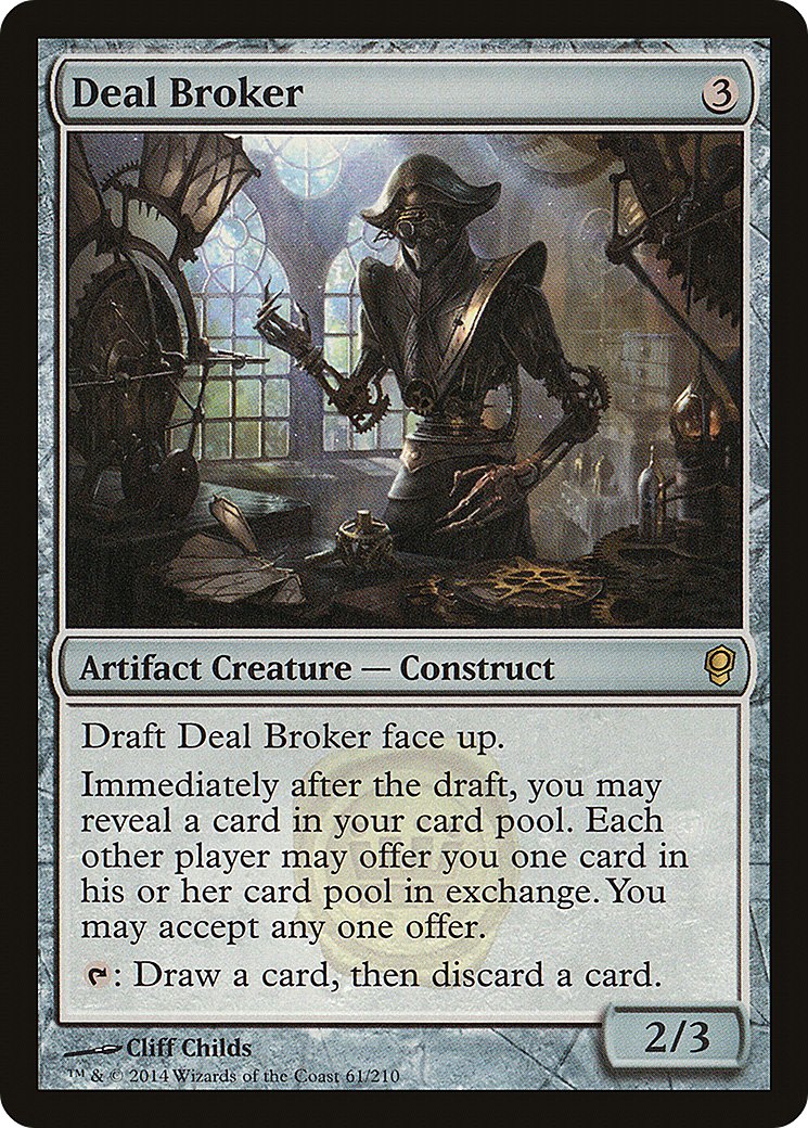 Deal Broker (CNS-061)  Foil - Conspiracy