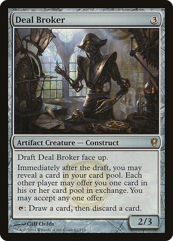 Deal Broker (CNS-061)  Foil - Conspiracy