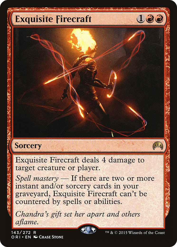 Exquisite Firecraft (ORI-143)  Foil - Magic Origins