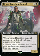 Jirina, Dauntless General (Extended Art) (MAT-167)  Foil - March of the Machine: The Aftermath: (Extended Art)