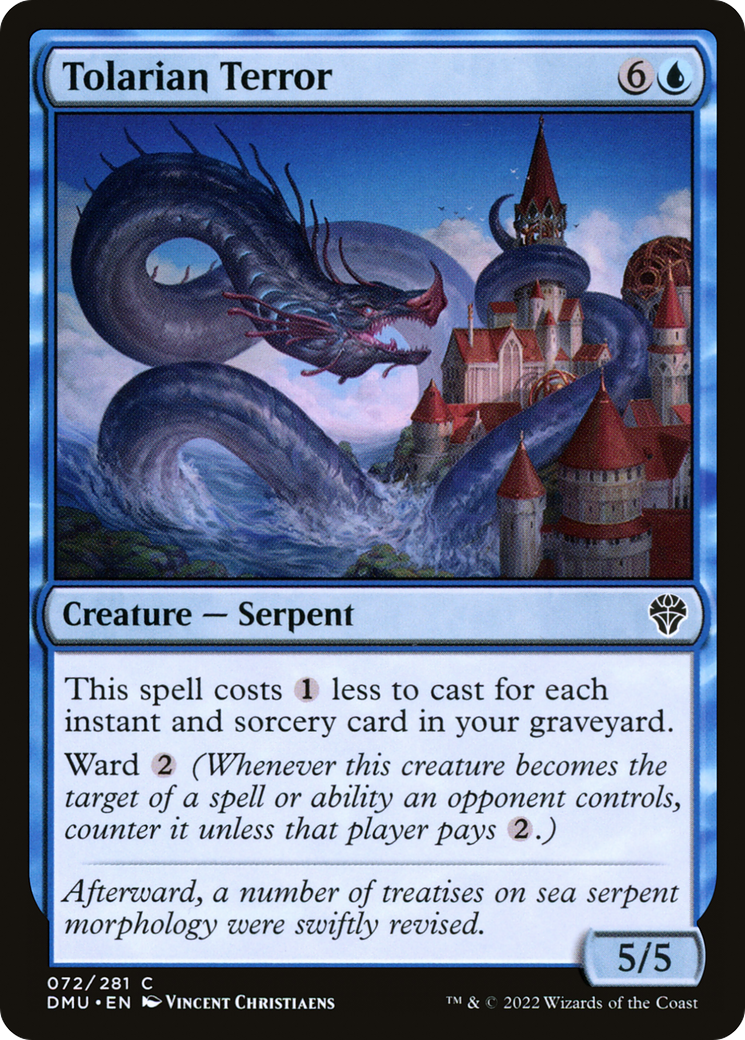 Tolarian Terror (DMU-072)  Foil - Dominaria United