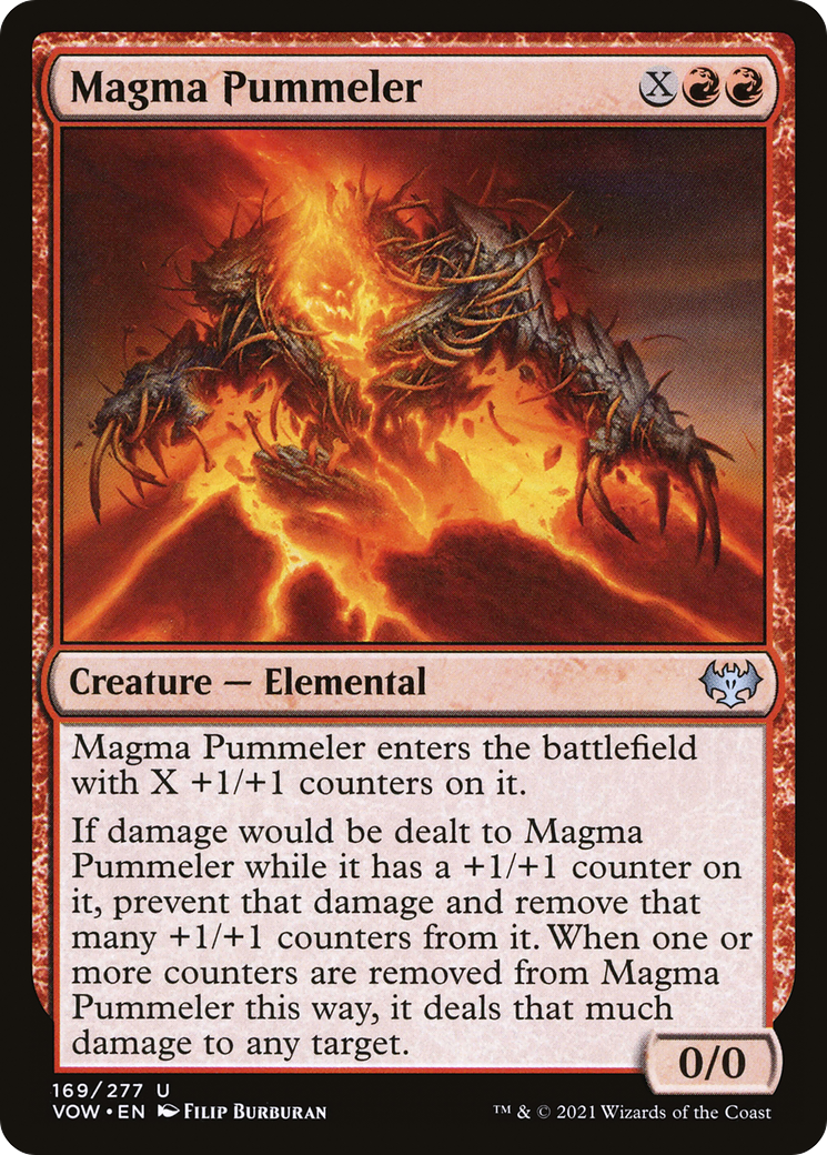 Magma Pummeler (VOW-169)  Foil - Innistrad: Crimson Vow