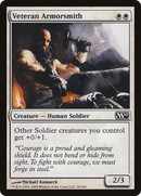 Veteran Armorsmith (M10-038)  Foil - Magic 2010