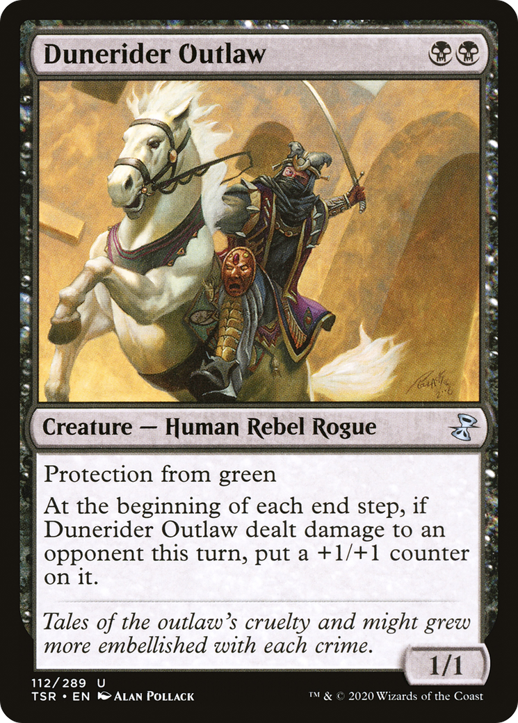 Dunerider Outlaw (TSR-112)  Foil - Time Spiral Remastered