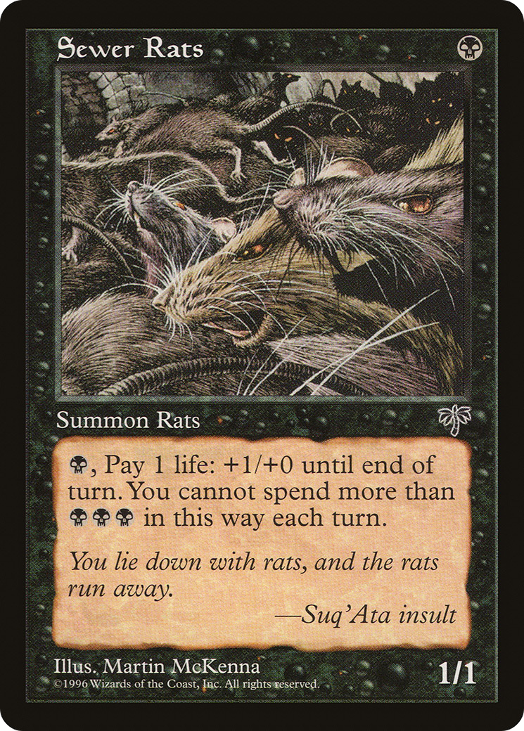 Sewer Rats (MIR-)  - Mirage