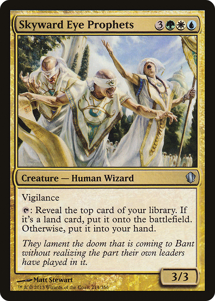 Skyward Eye Prophets (C13-214)  - Commander 2013
