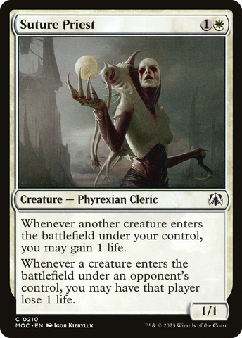 Suture Priest (MOC-210)  - March of the Machine Commander