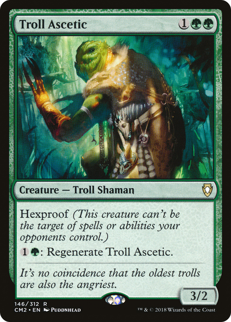 Troll Ascetic (CM2-146)  - Commander Anthology Volume II