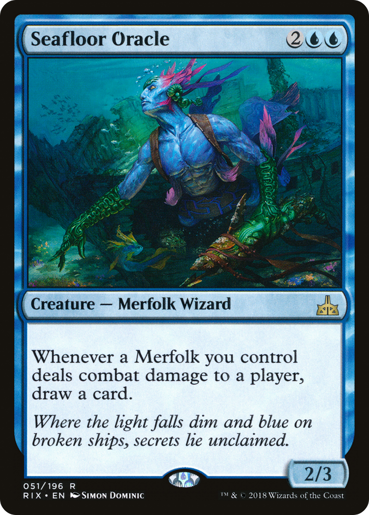 Seafloor Oracle (RIX-051)  - Rivals of Ixalan