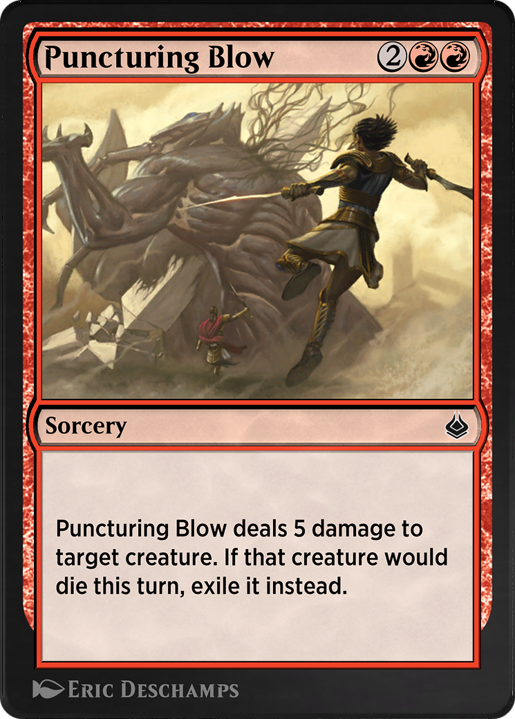 Puncturing Blow (AKR-171)  - Amonkhet Remastered