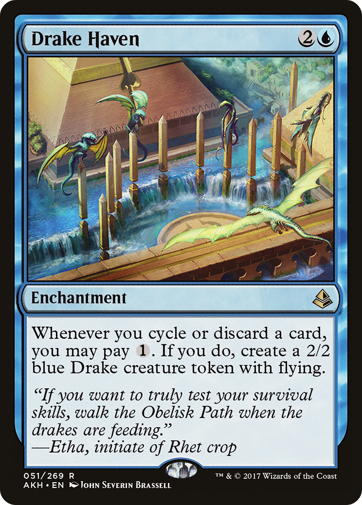 Drake Haven (AKH-051)  Foil - Amonkhet
