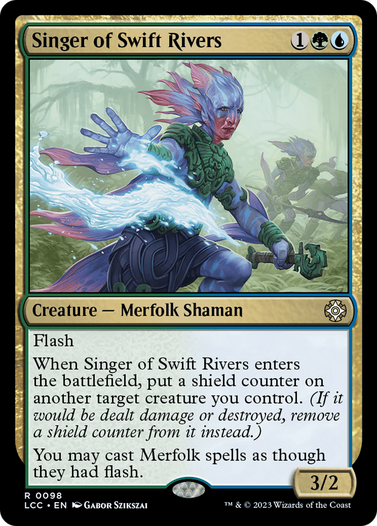 Singer of Swift Rivers (LCC-098)  - The Lost Caverns of Ixalan Commander