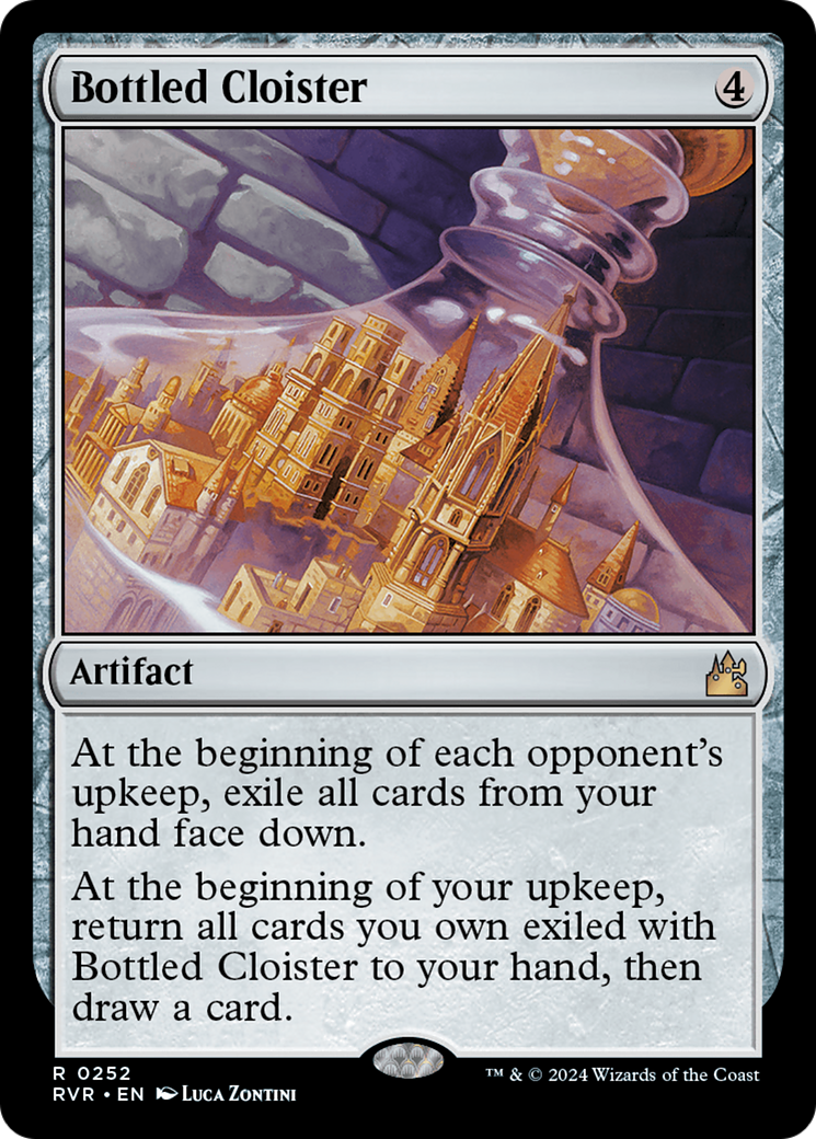 Bottled Cloister (RVR-252)  Foil - Ravnica Remastered
