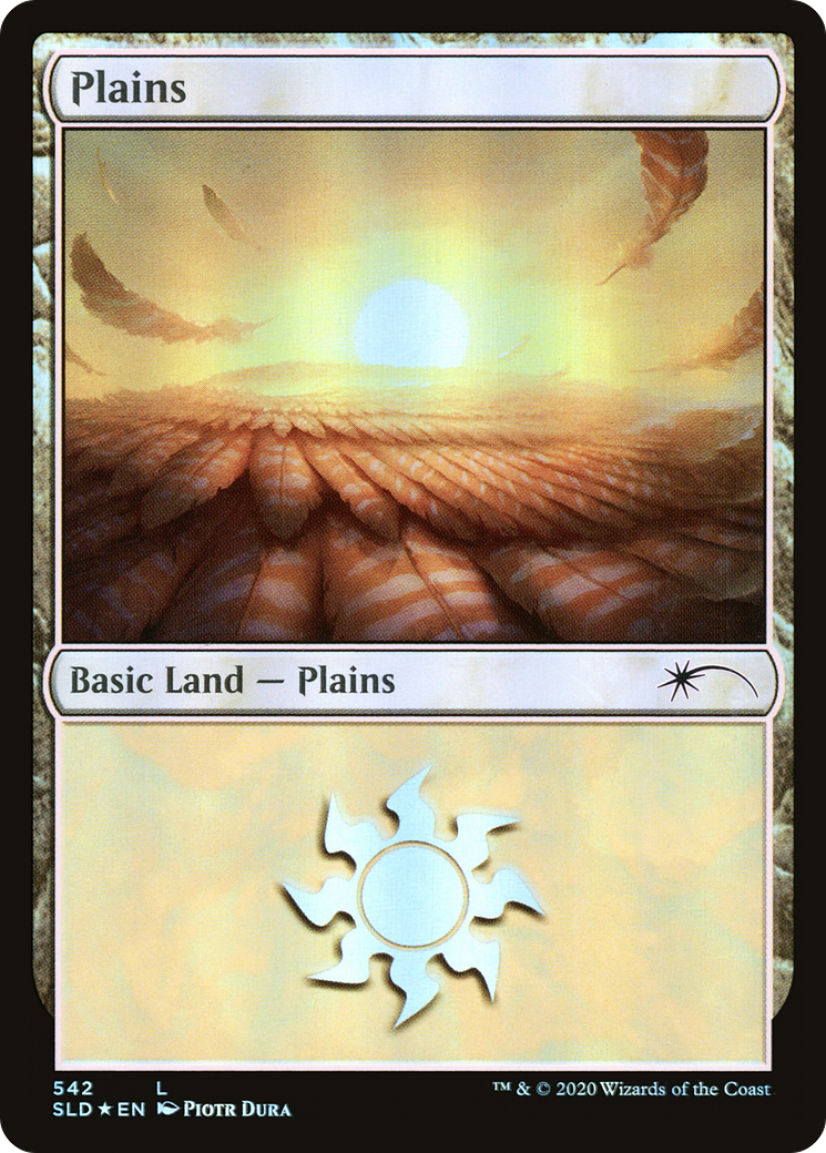 Plains (542) (SLD-542)  Foil - Secret Lair Drop