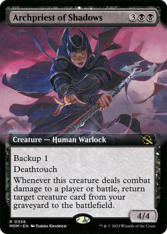 Archpriest of Shadows (Extended Art) (MOM-356)  - March of the Machine: (Extended Art)