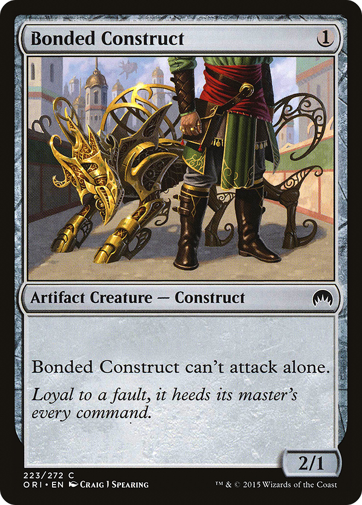 Bonded Construct (ORI-223)  Foil - Magic Origins