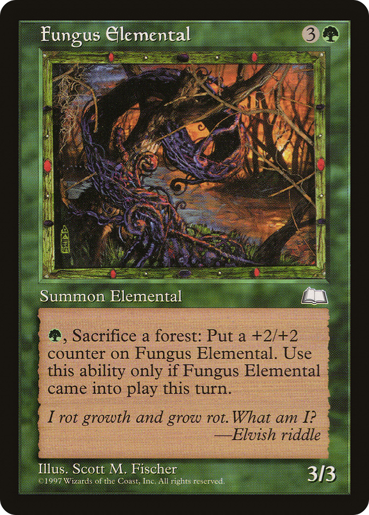 Fungus Elemental (WTH-)  - Weatherlight
