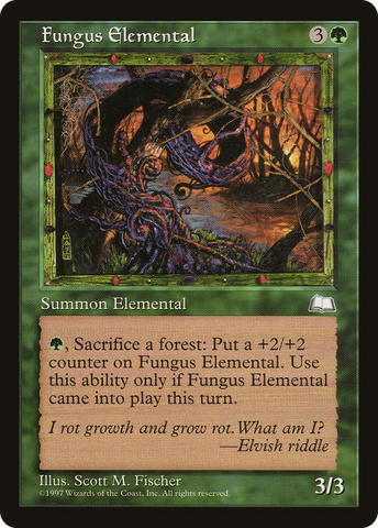 Fungus Elemental (WTH-) - Weatherlight