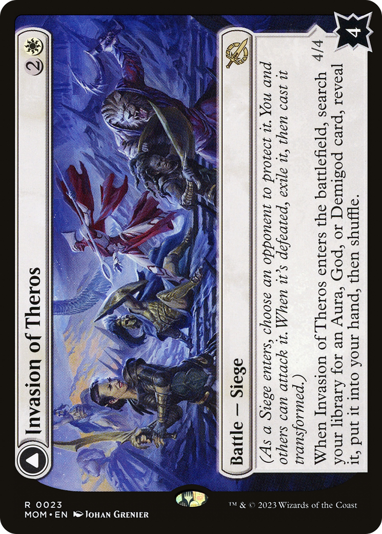 Invasion of Theros (MOM-023)  Foil - March of the Machine: (enchantment)