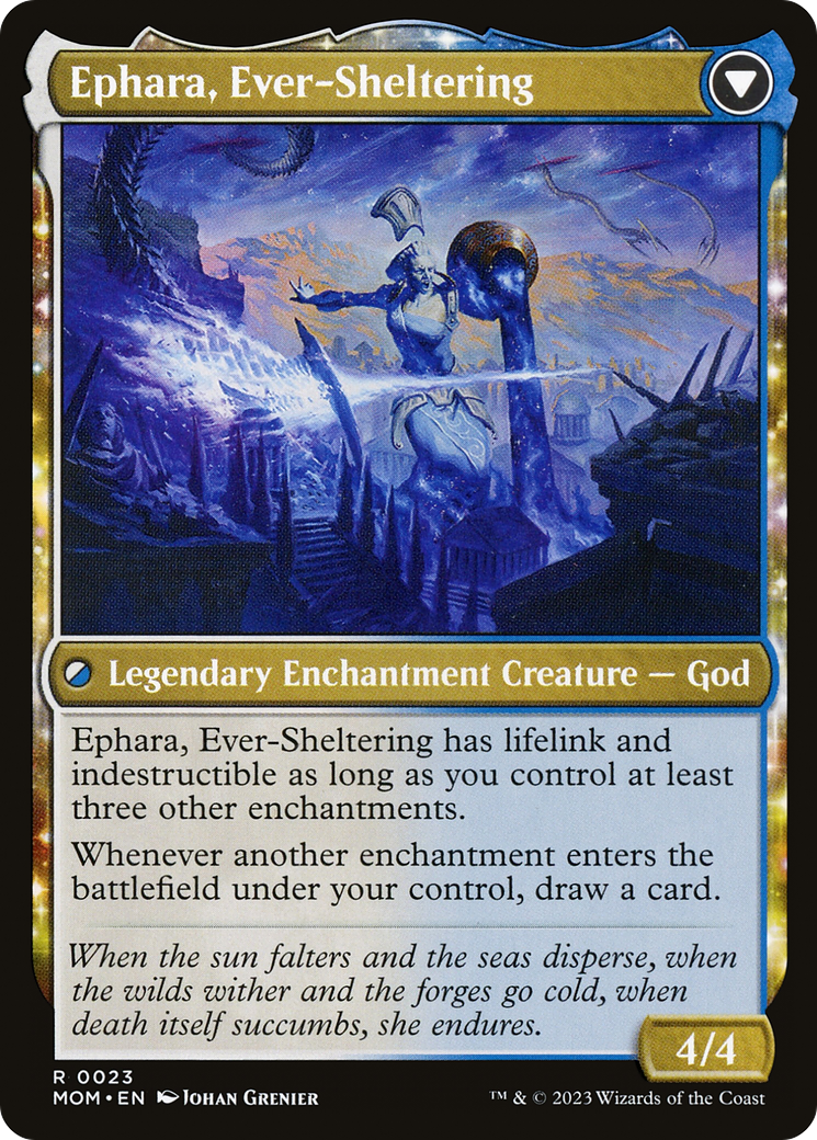 Invasion of Theros (MOM-023)  Foil - March of the Machine: (enchantment)