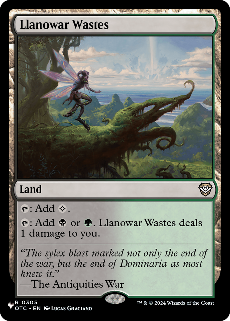 Llanowar Wastes (LIST-OTC-305)  - The List