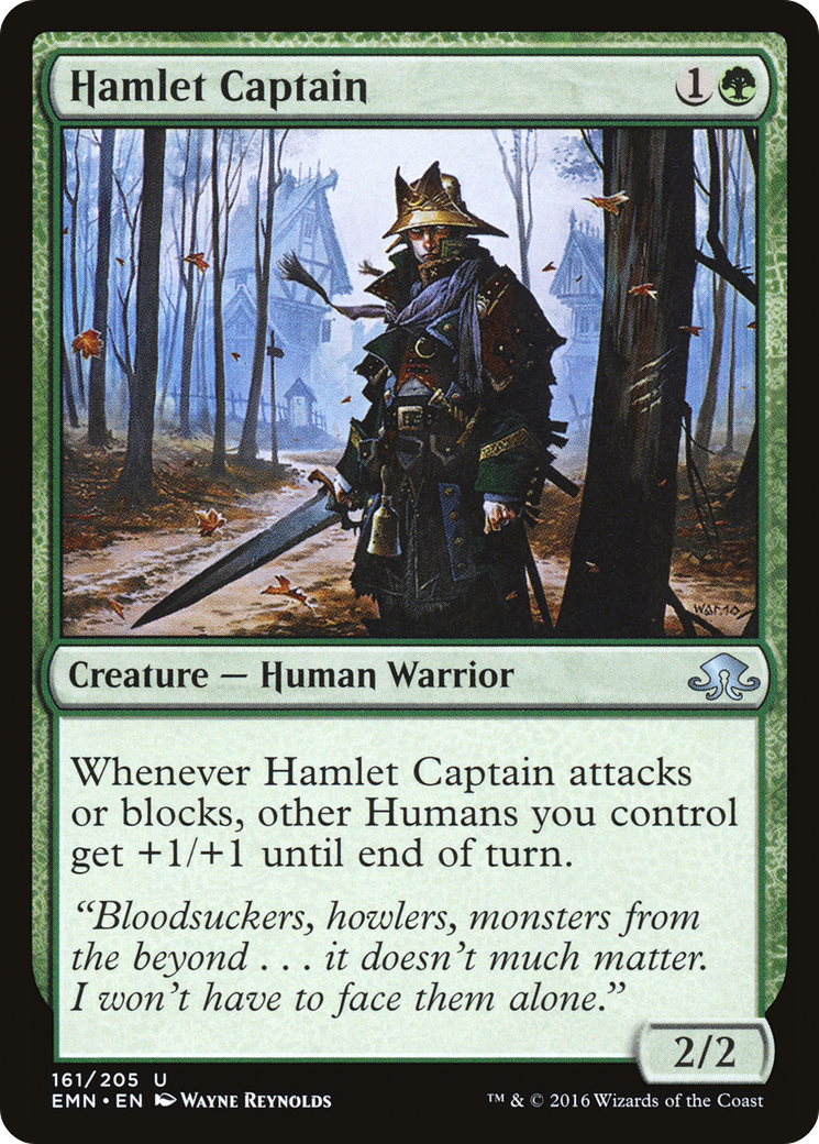 Hamlet Captain (EMN-161)  Foil - Eldritch Moon
