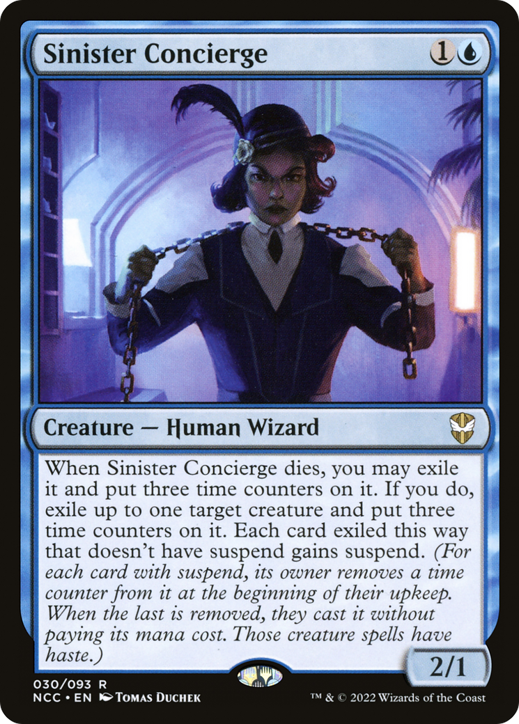 Sinister Concierge (NCC-030)  - New Capenna Commander