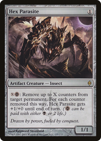 Hex Parasite (NPH-137)  Foil - New Phyrexia