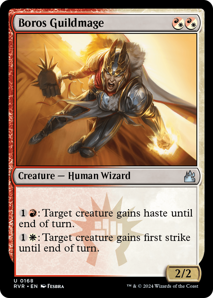 Boros Guildmage (RVR-168)  Foil - Ravnica Remastered