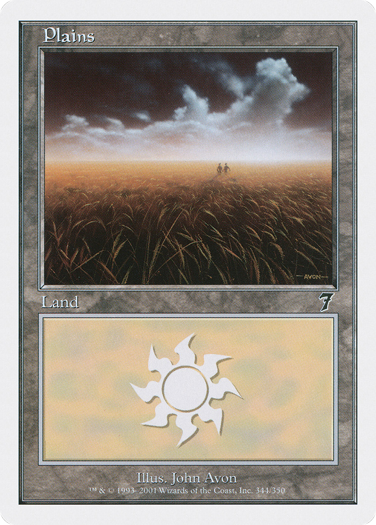 Plains (344) (7ED-344) - Seventh Edition