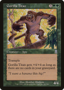 Gorilla Titan (ODY-241)  Foil - Odyssey