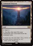 Command Beacon (TDC-352)  - Commander: Tarkir: Dragonstorm