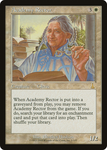 Academy Rector (UDS-001)  Foil - Urza's Destiny