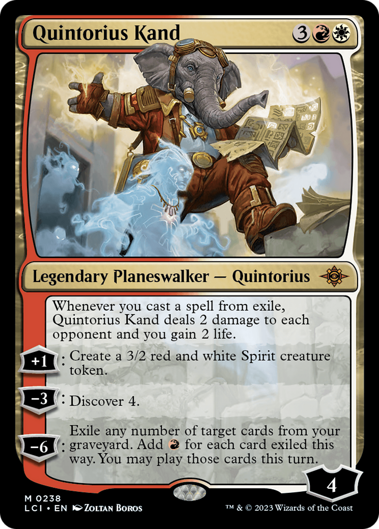 Quintorius Kand (LCI-238)  - The Lost Caverns of Ixalan