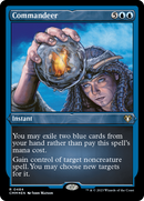 Commandeer (CMM-484)  Etched Foil - Commander Masters