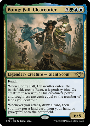 Bonny Pall, Clearcutter (OTJ-196)  Foil - Outlaws of Thunder Junction
