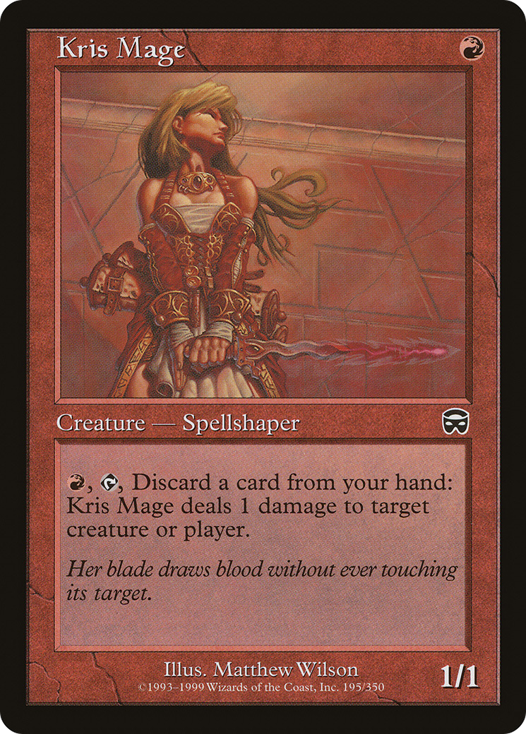 Kris Mage (MMQ-195)  Foil - Mercadian Masques