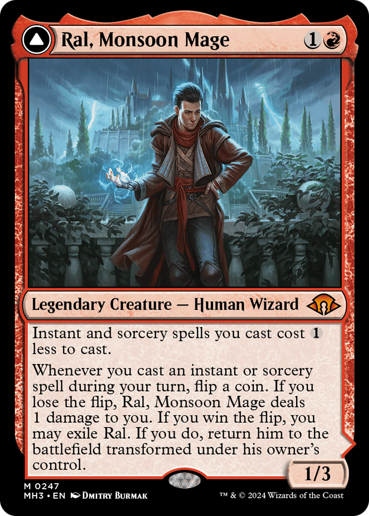 Ral, Monsoon Mage (MH3-247)  - Modern Horizons 3