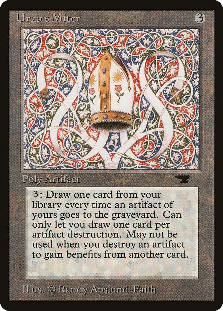Urza's Miter (ATQ-)  - Antiquities