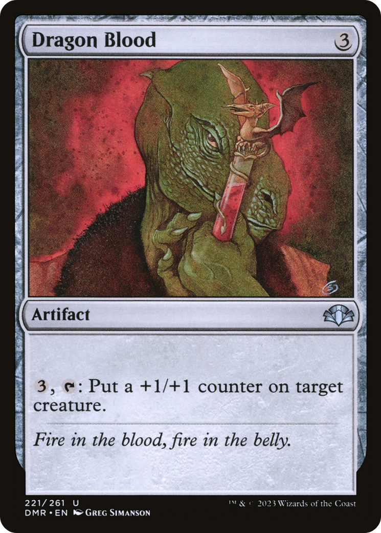Dragon Blood (DMR-221)  - Dominaria Remastered