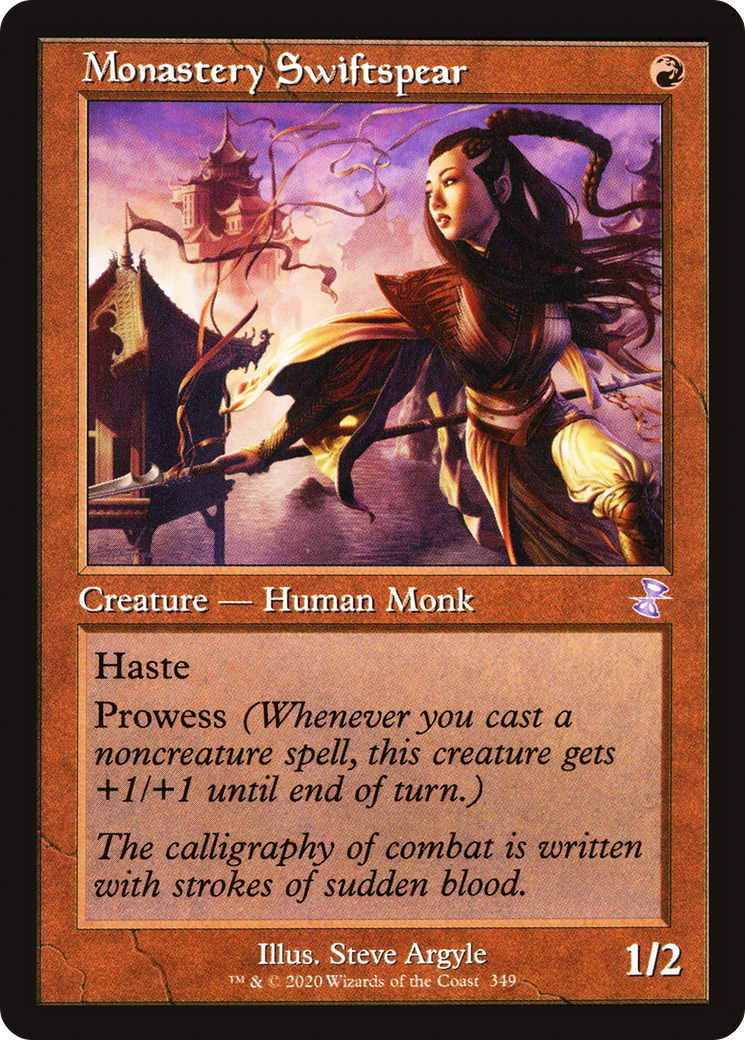 Monastery Swiftspear (TSR-349)  Foil - Time Spiral Remastered
