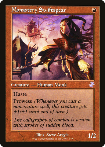 Monastery Swiftspear (TSR-349)  Foil - Time Spiral Remastered