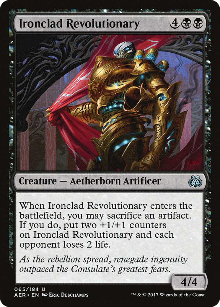 Ironclad Revolutionary (AER-065)  Foil - Aether Revolt